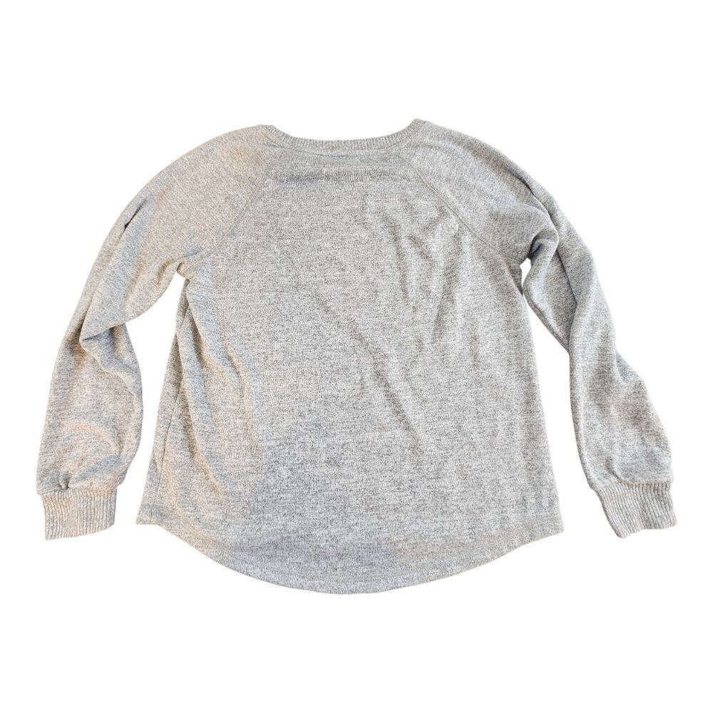 Live Love Lounge Karen Neuburgere sz small super soft top gray long sleeve - Picture 2 of 8